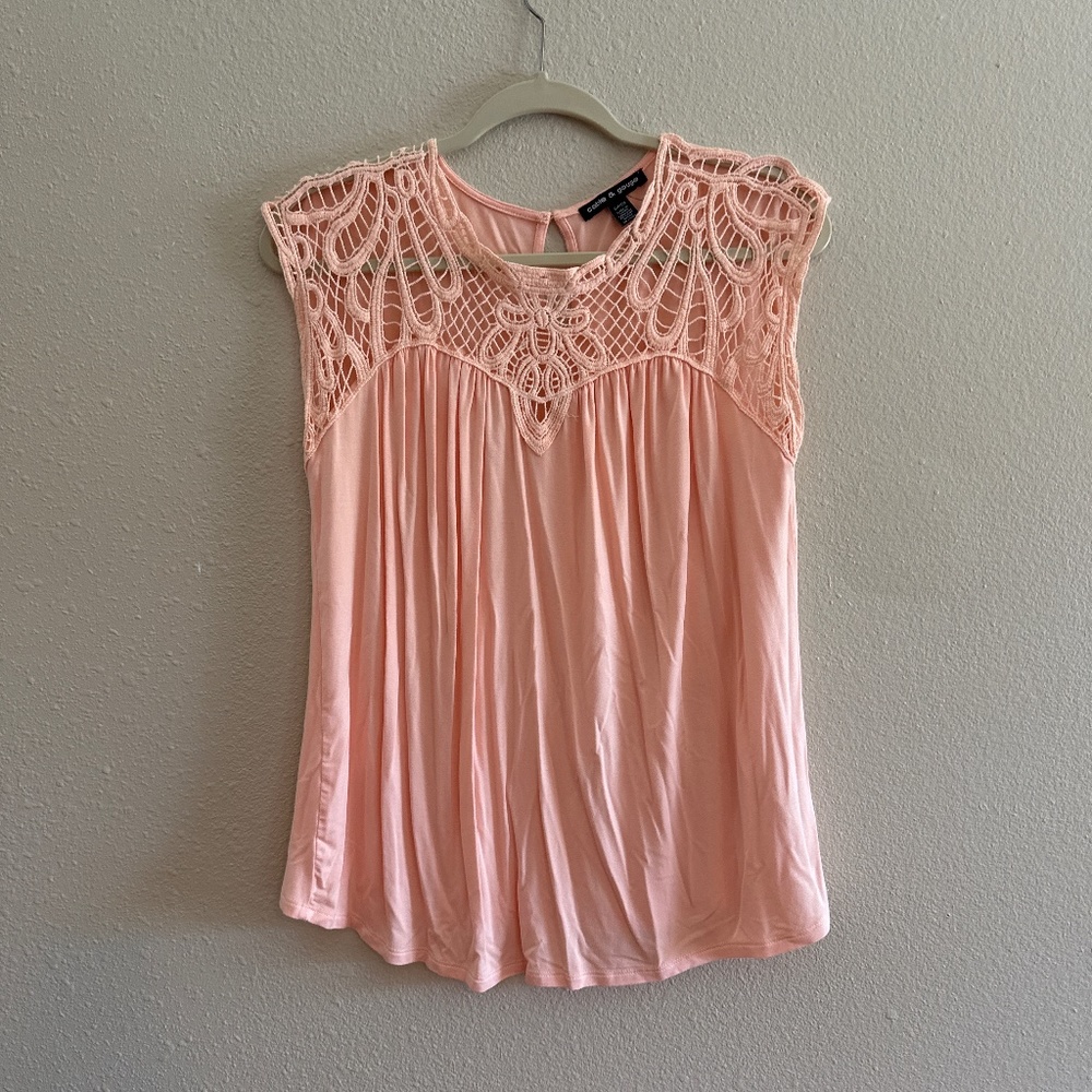 Peach Blouse